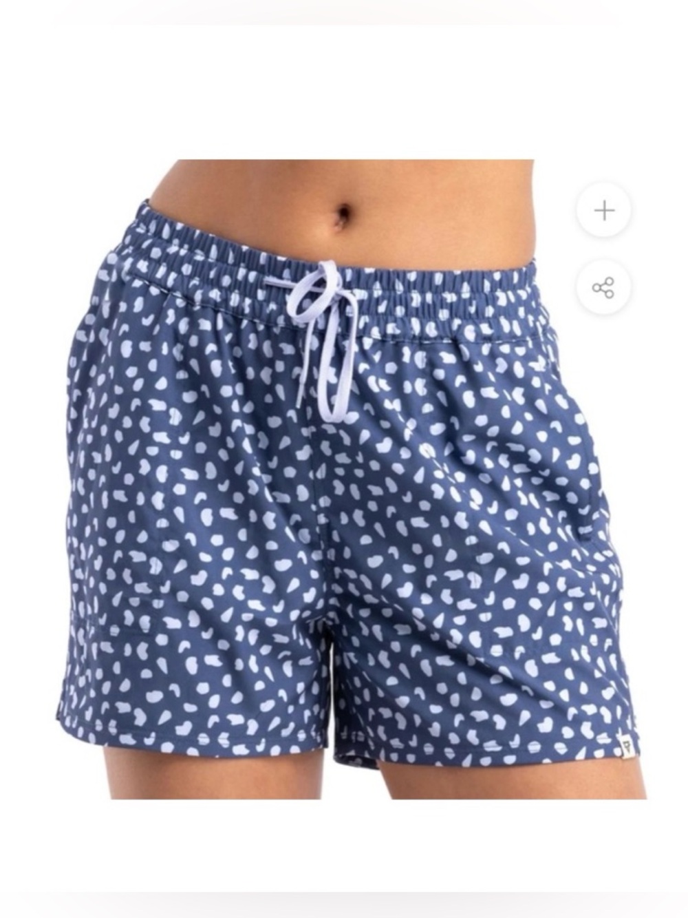 Liv Outdoor SPF Printed Drawstring Shorts